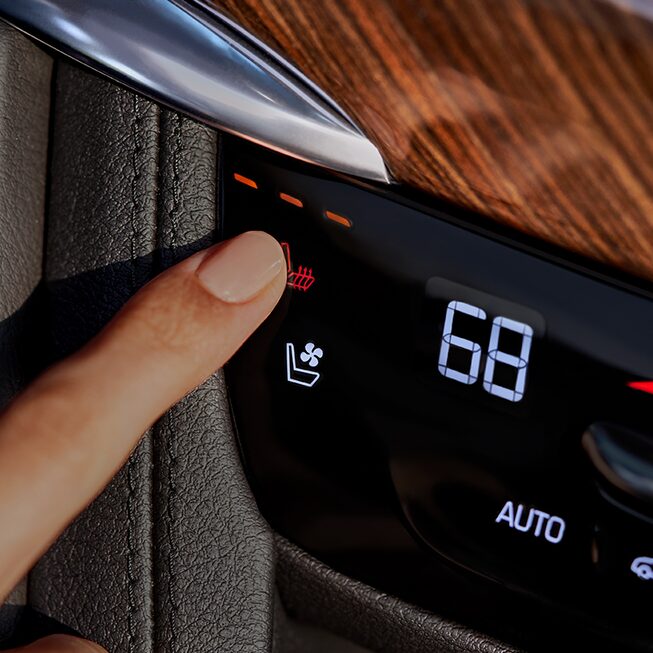 HEATED AND VENTILATED SURFACES