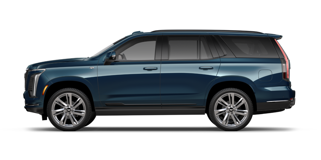 Cadillac Escalade 2025 version Sport platinum.