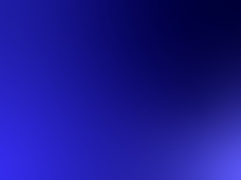 Blue gradient background.