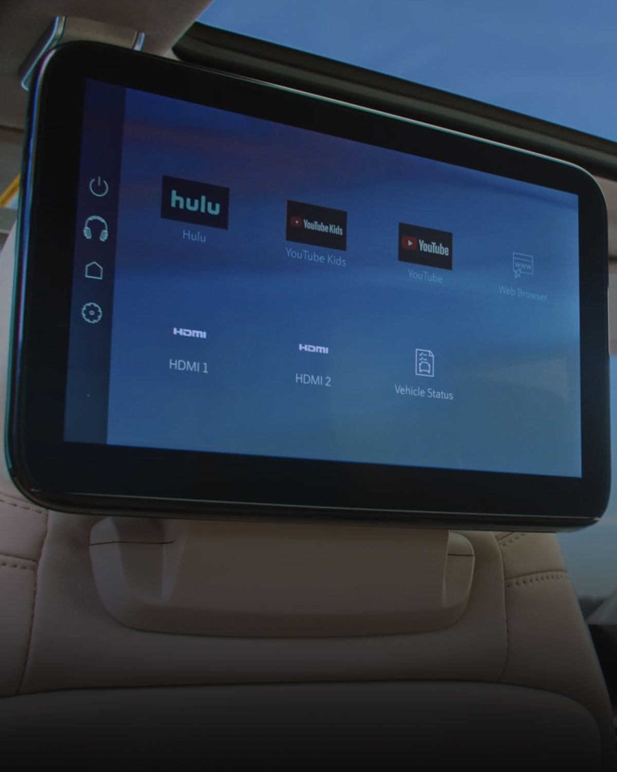 Écrans d’infodivertissement de deuxième rangée du Cadillac Escalade 2027