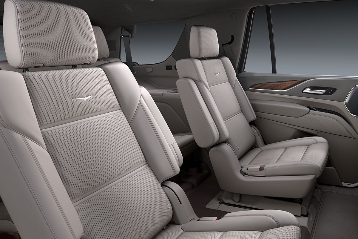 Sièges capitaine de deuxième rangée du Cadillac Escalade 2027