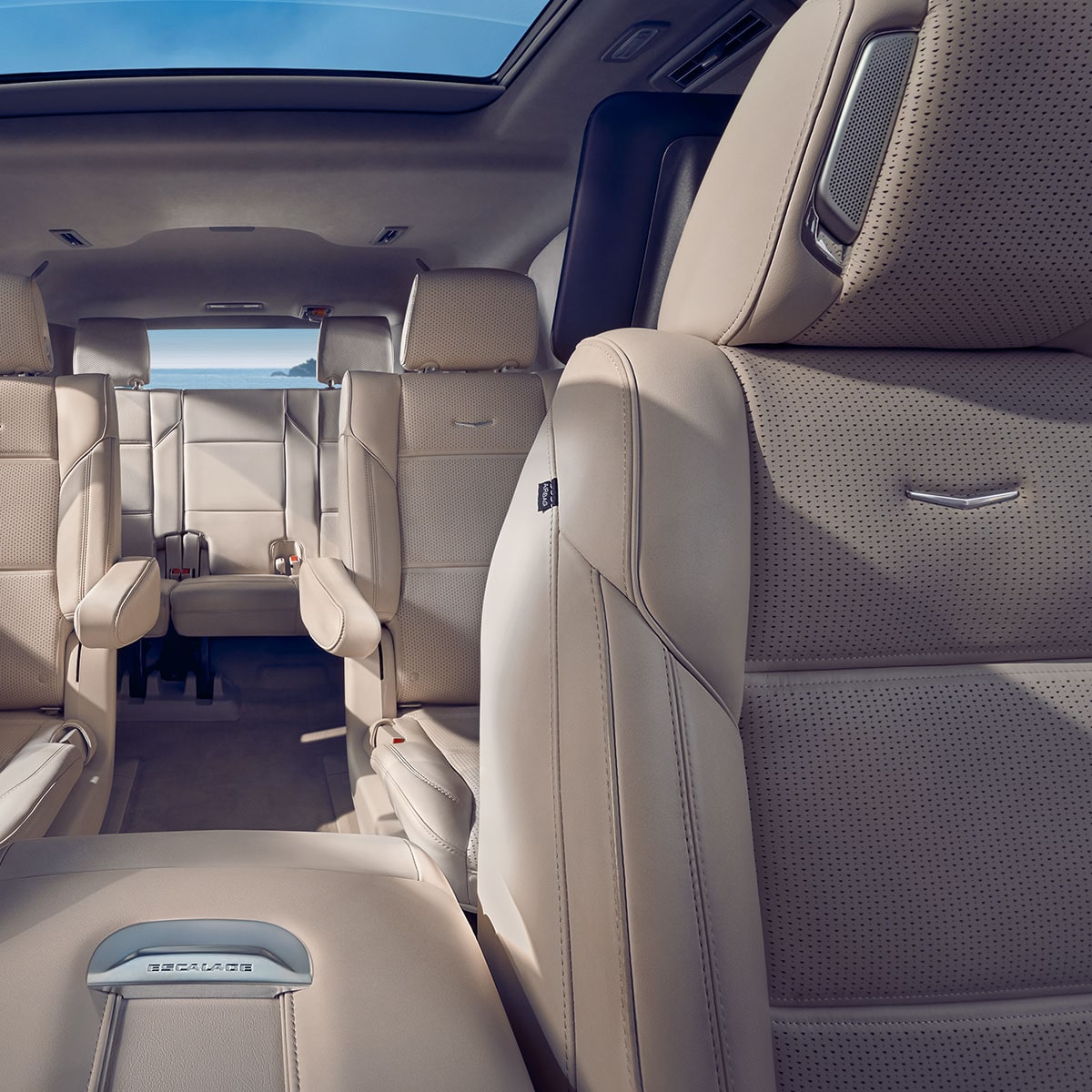Sièges de troisième rangée du Cadillac Escalade 2027