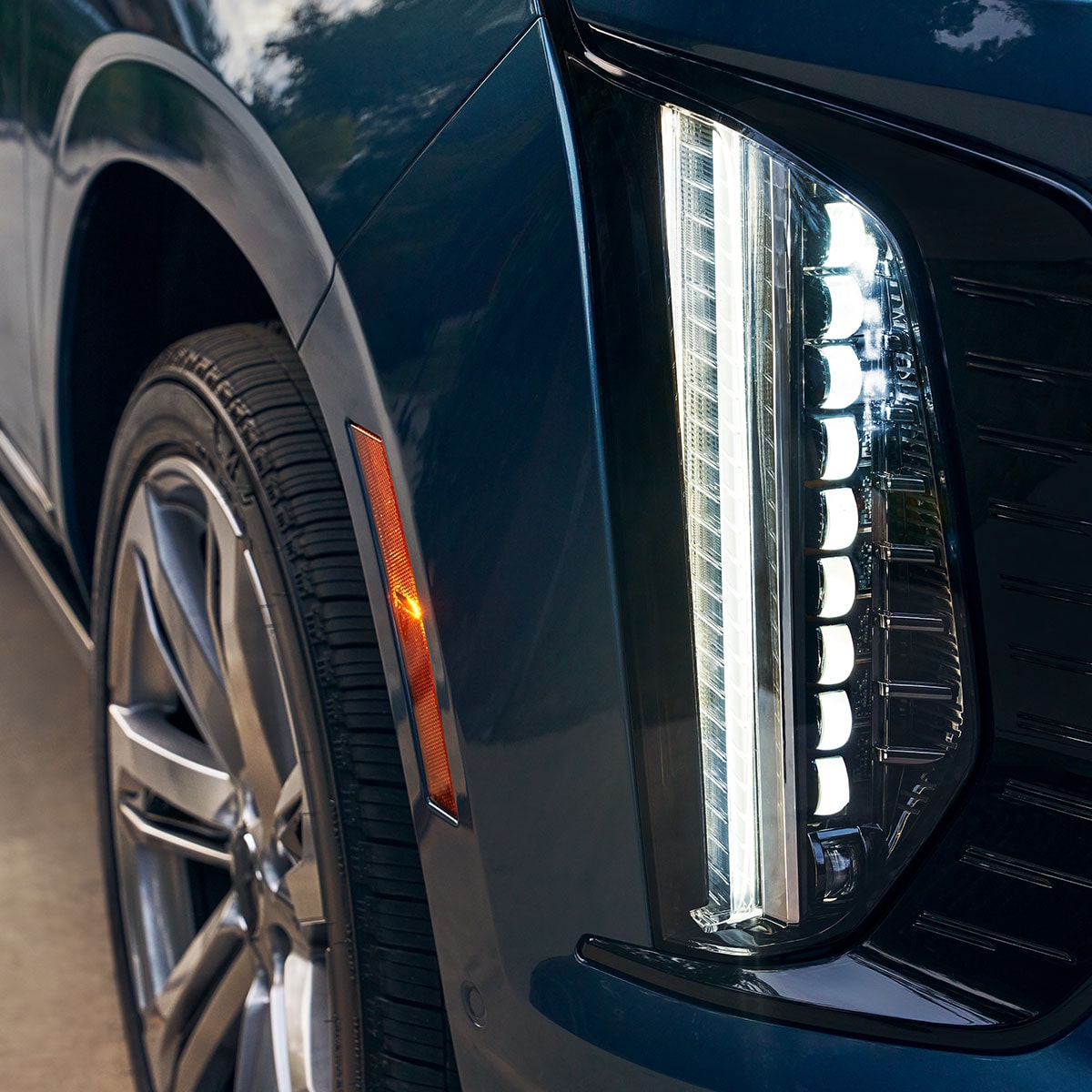 Détail extérieur du Cadillac Escalade 2027