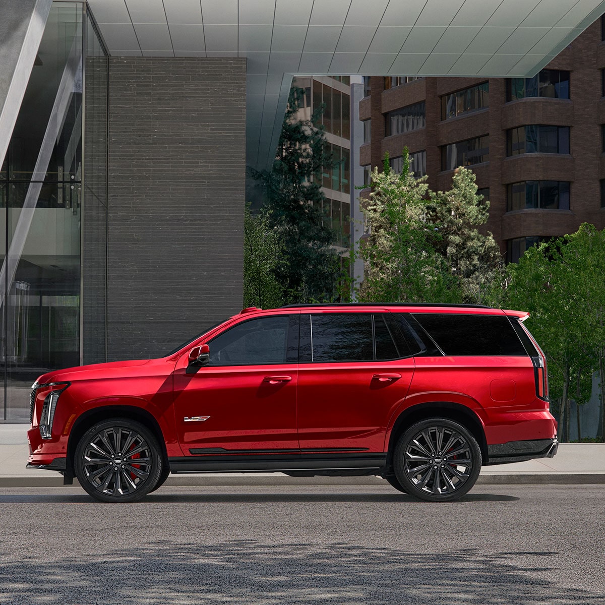 Vue extérieure du Cadillac Escalade-V 2027