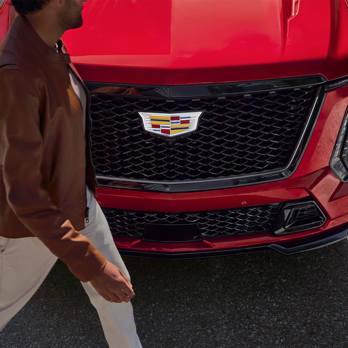 Détail extérieur du Cadillac Escalade-V 2027