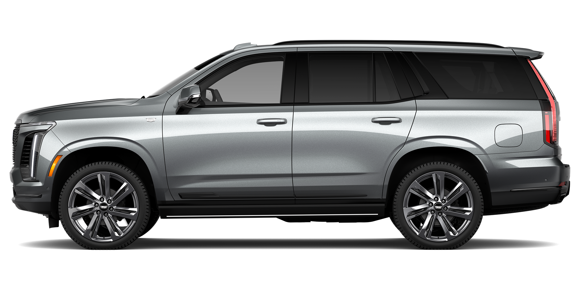Vue de profil d’un Cadillac Escalade Sport 2027