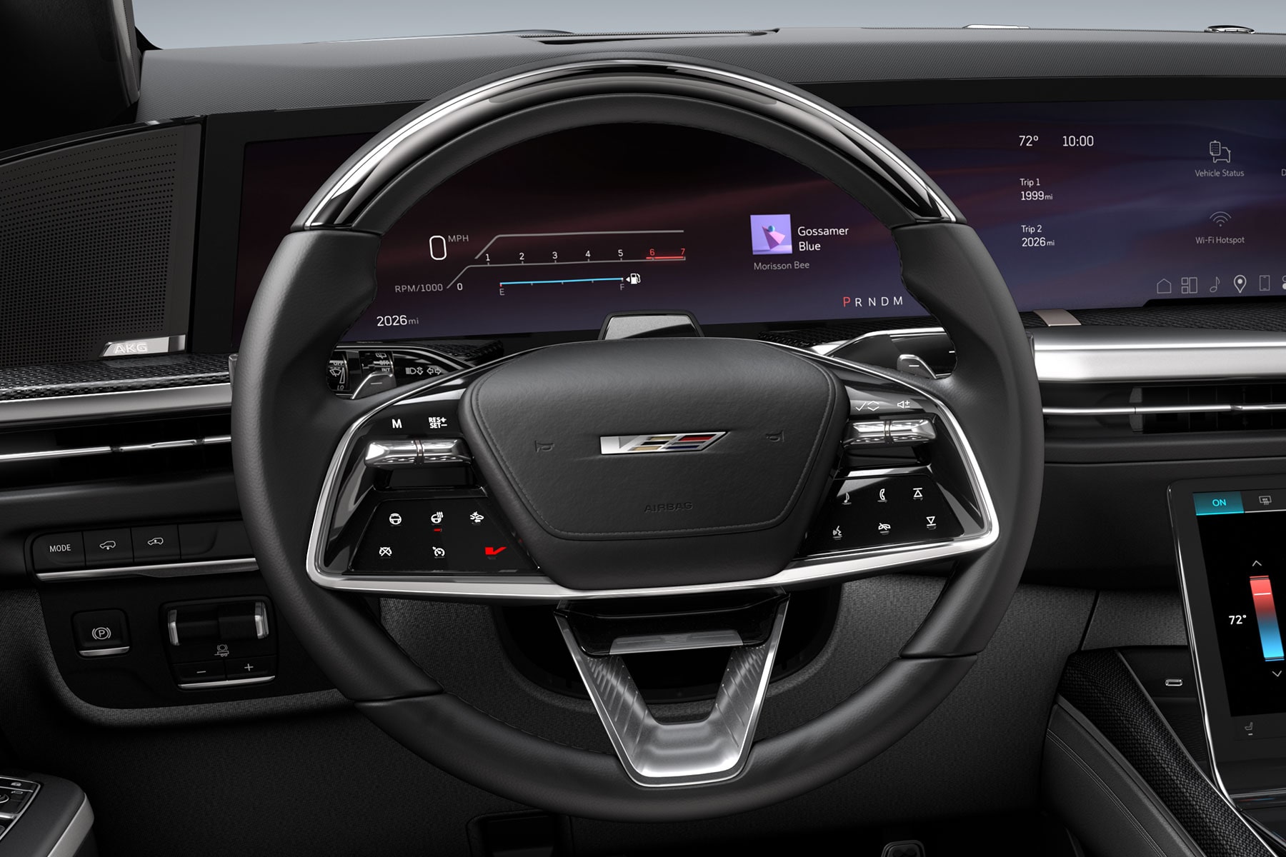 Commandes des modes de conduite du Cadillac Escalade-V 2027