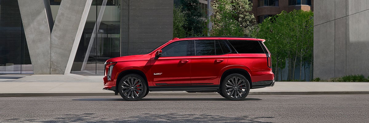 Vue extérieure du Cadillac Escalade-V 2027
