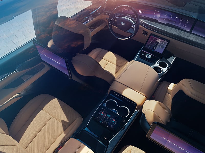 Le VUS électrique Cadillac Escalade IQL 2026 vu.