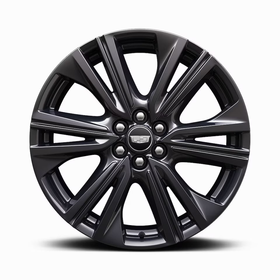 Roue de la version sport du VUS électrique OPTIQ 2025.