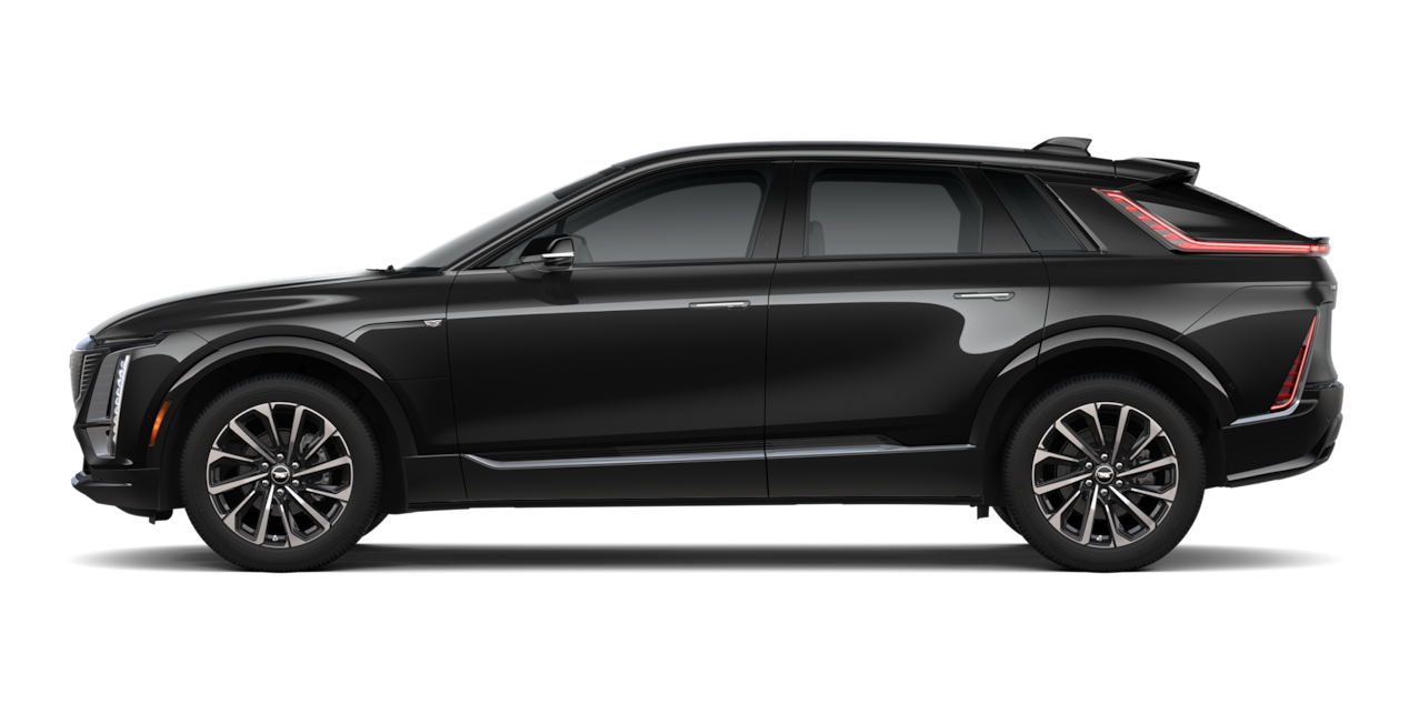 Side view of the 2026 Cadillac LYRIQ Sport.