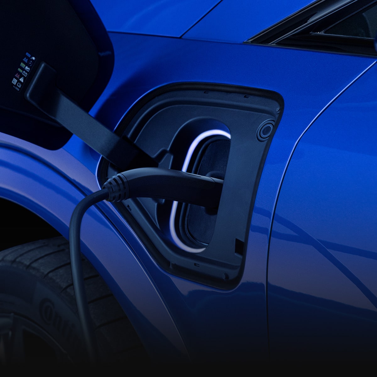 Cadillac OPTIQ-V charging.