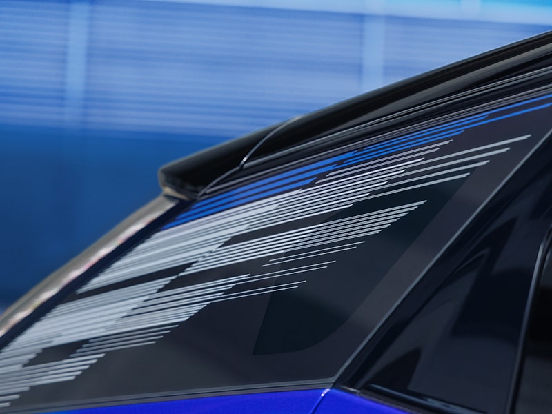 2026 Cadillac OPTIQ-V Mondrian Pattern.
