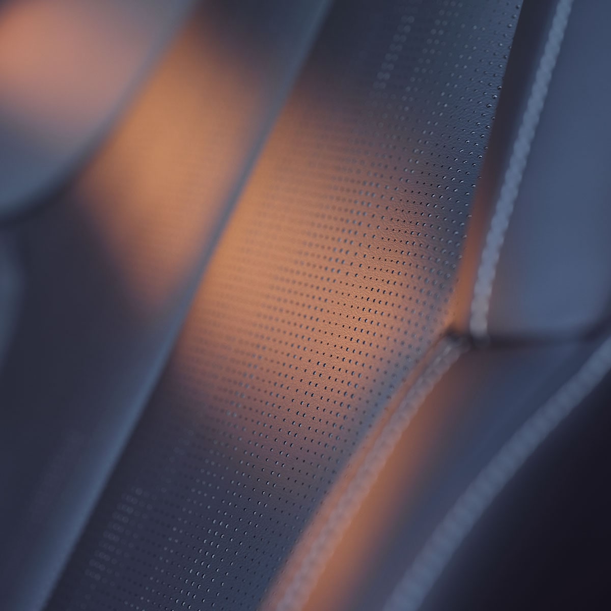 Close up view of the seats of the 2026 Cadillac OPTIQ.