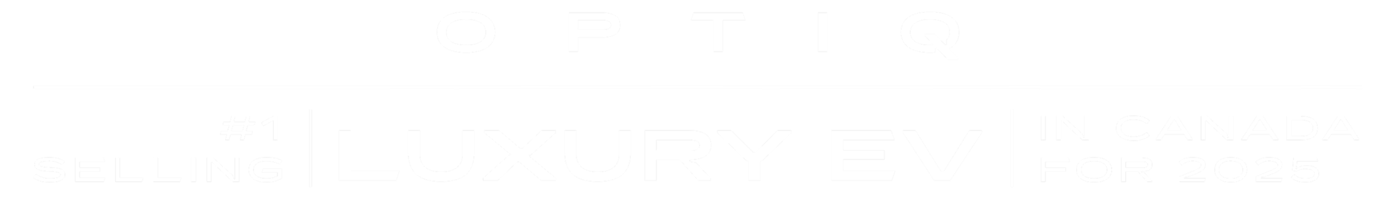 Optiq - #1 Selling Luxury EV In Canada for 2025