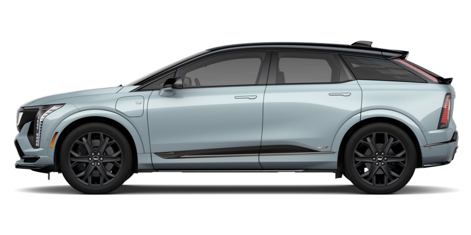 Vue latérale du Cadillac OPTIQ-V 2026.