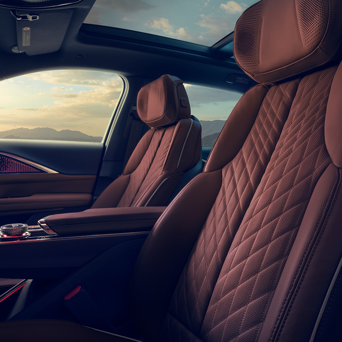 Comfortable seats inside the 2027 Cadillac LYRIQ.