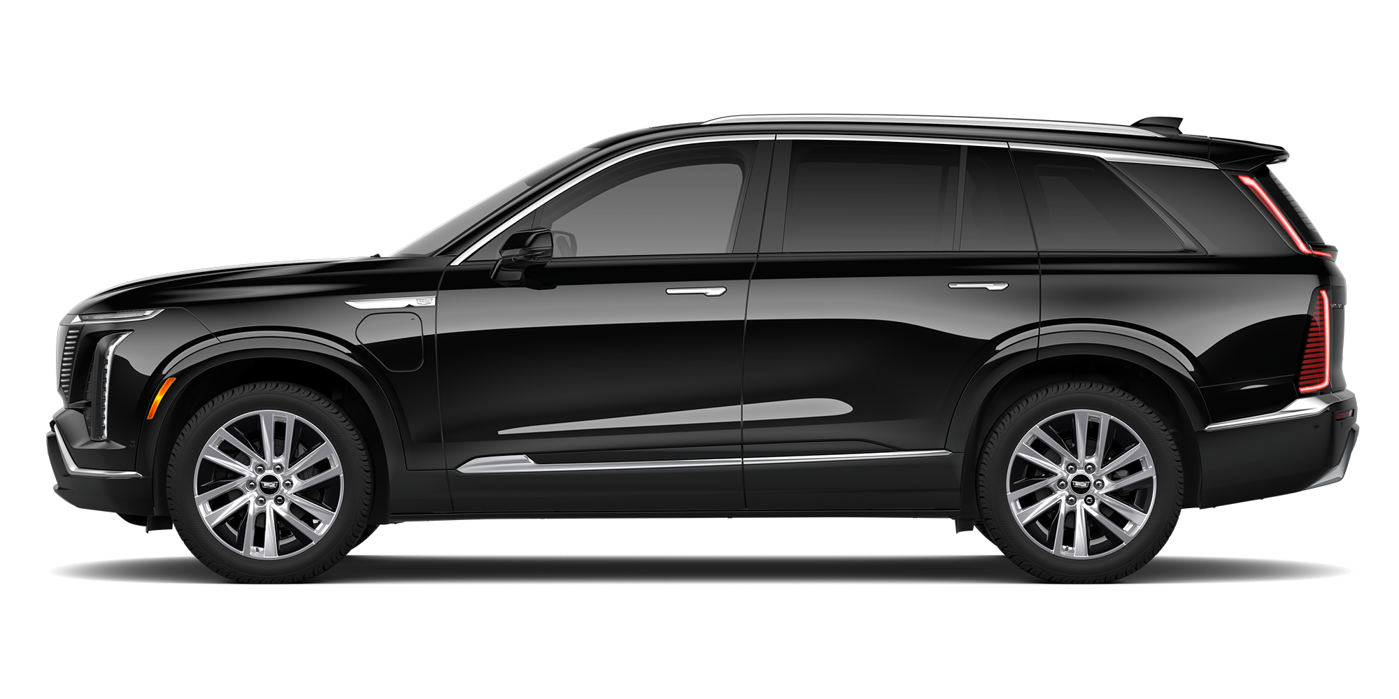 Side View of the 2027 Cadillac VISTIQ Luxury.