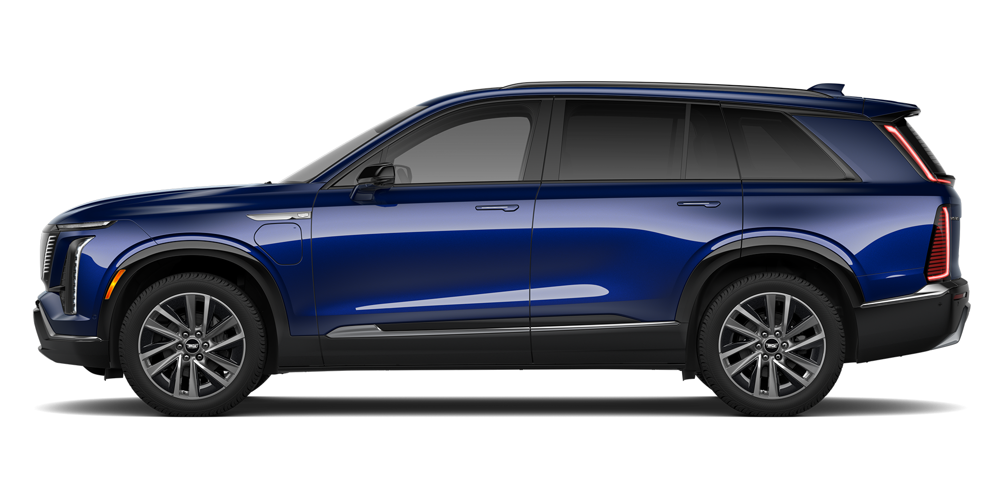 Side View of the 2027 Cadillac VISTIQ Sport.