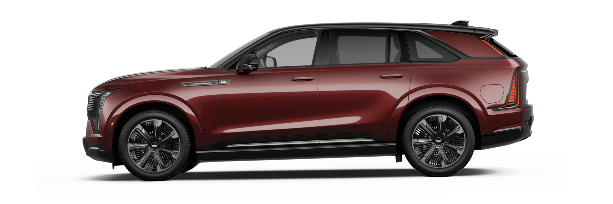 Side view of the 2026 Cadillac Escalade IQ.