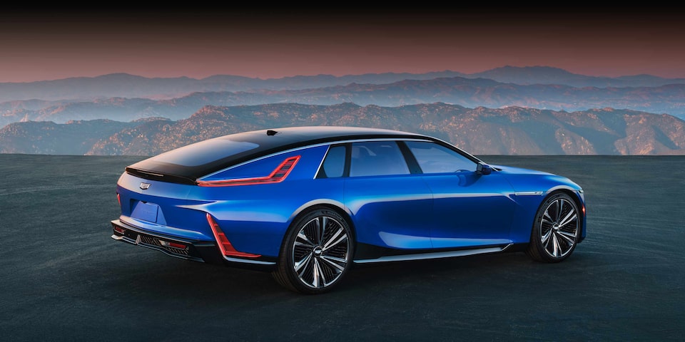 The Cadillac CELESTIQ all-electric luxury sedan.