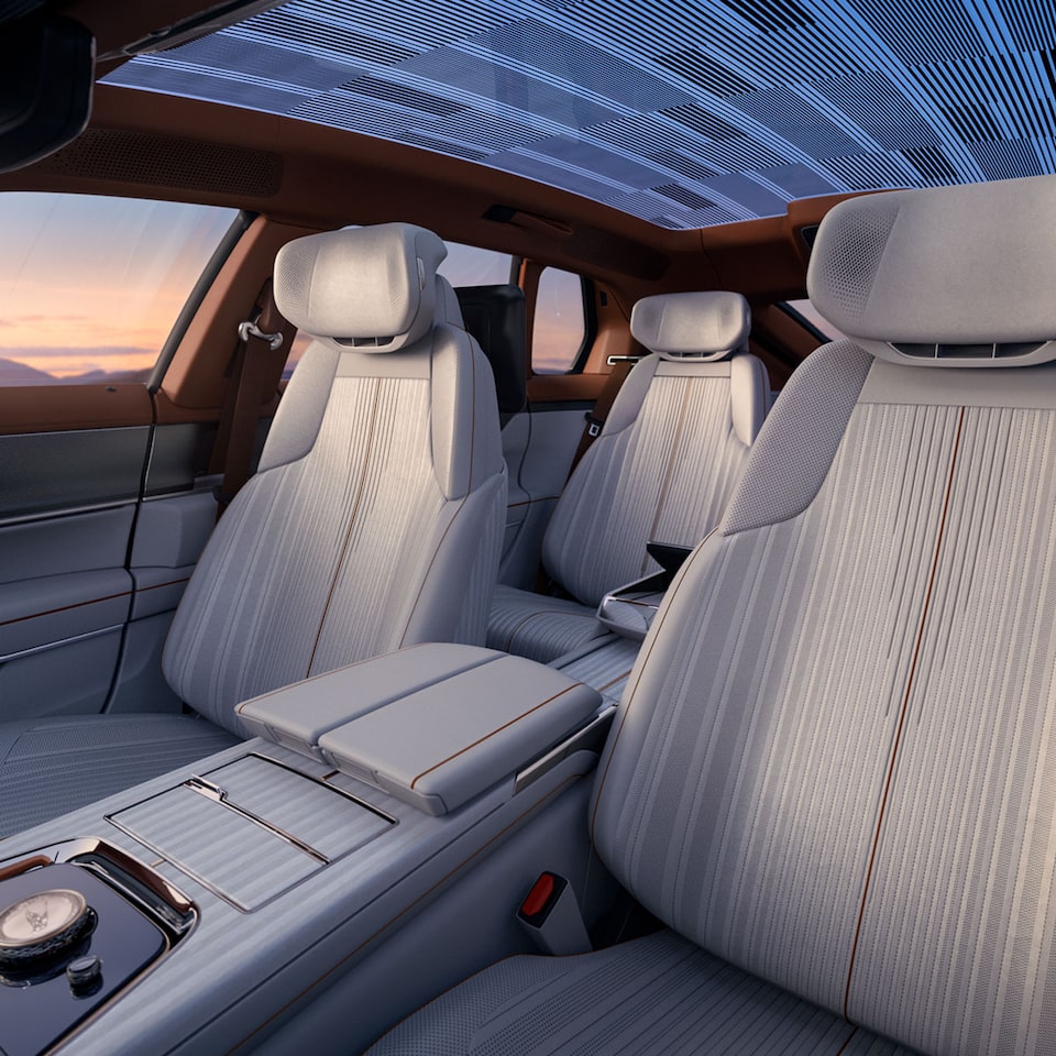 CELESTIQ seating.
