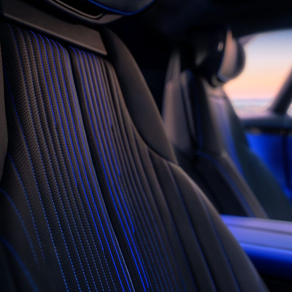 Cadillac CELESTIQ seating.