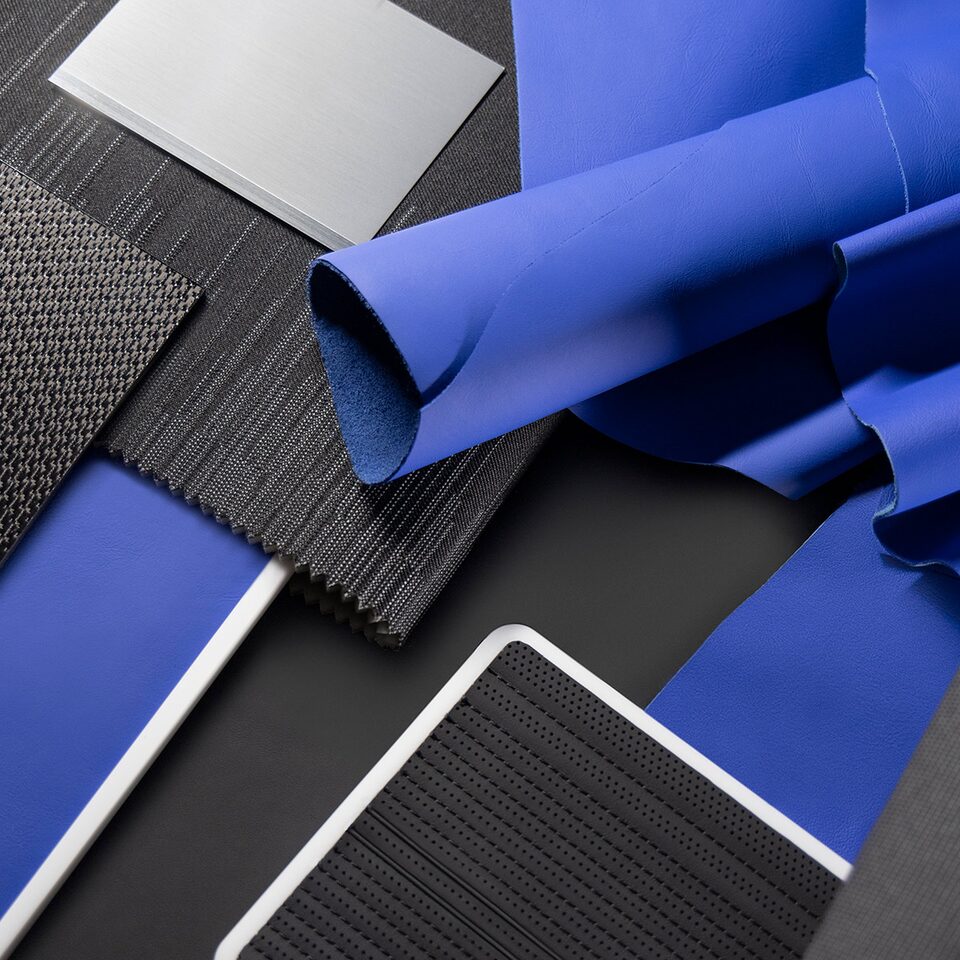 La collection du nuancier Magnetic de la Cadillac CELESTIQ.