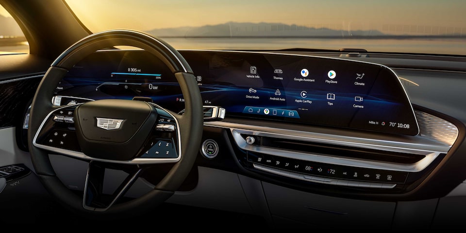 Interior 33-inch Diagonal Advance LED Display.