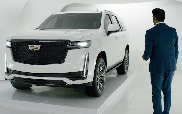 Cadillac Escalade en direct.