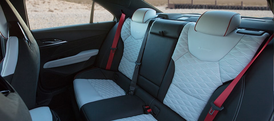 2022 Cadillac CT4-V Blackwing interior seats.