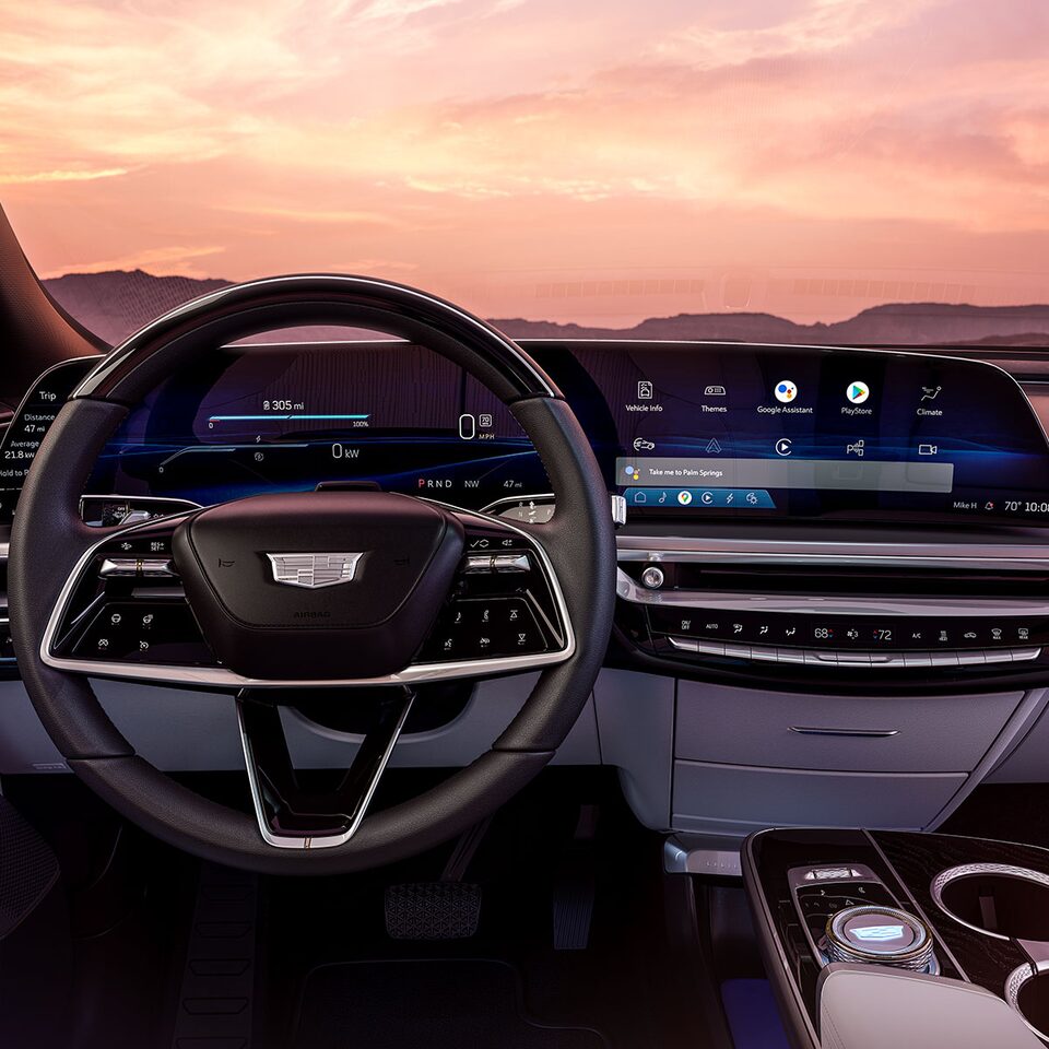 Cadillac LYRIQ LED.