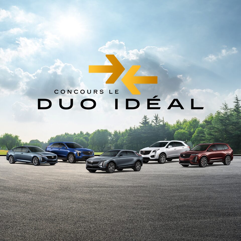 La chance de gagner un véhicule Cadillac neuf.