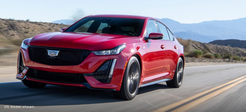 Cadillac offers exhilarating performance.