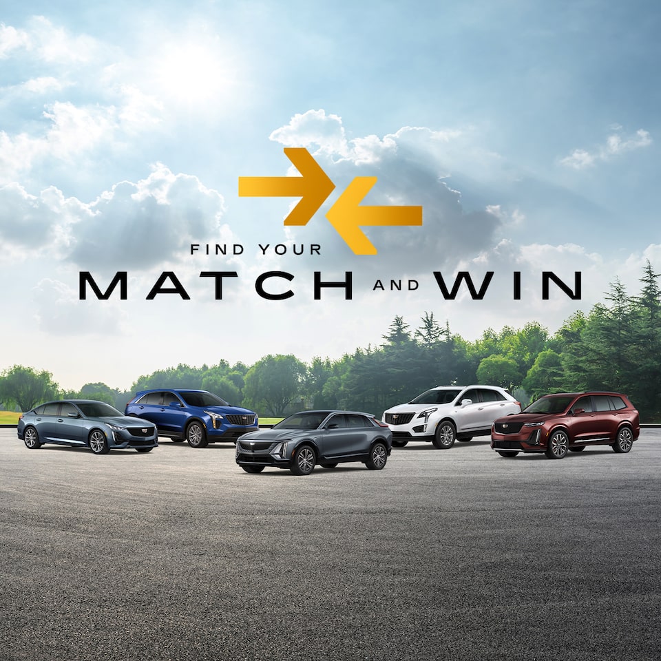 Your Chance to Win a New Cadillac.