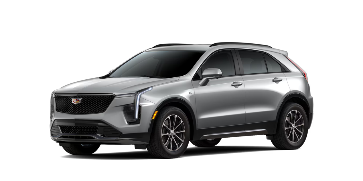 Model of the 2024 Cadillac XT4.