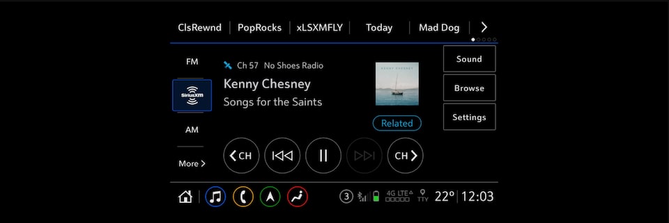 Aperçu de SiriusXM.