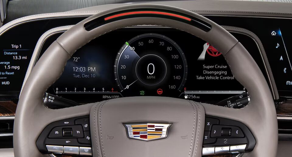 Cadillac Super Cruise : Troisième alerte.