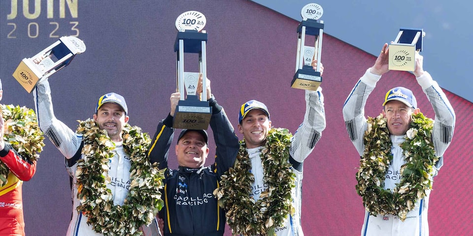 Cadillac Victory at Le Mans.