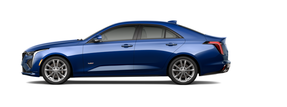 2022 Cadillac CT4-V Specs Side View.