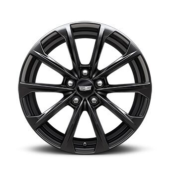 2022 CT4-V Blackwing 18" Aluminum Wheels With Satin Graphite Finish.