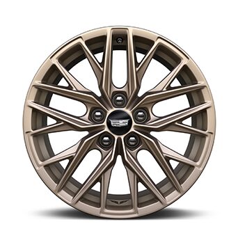 2022 CT4-V Blackwing 18" Aluminum Wheels With Tech Bronze Finish.