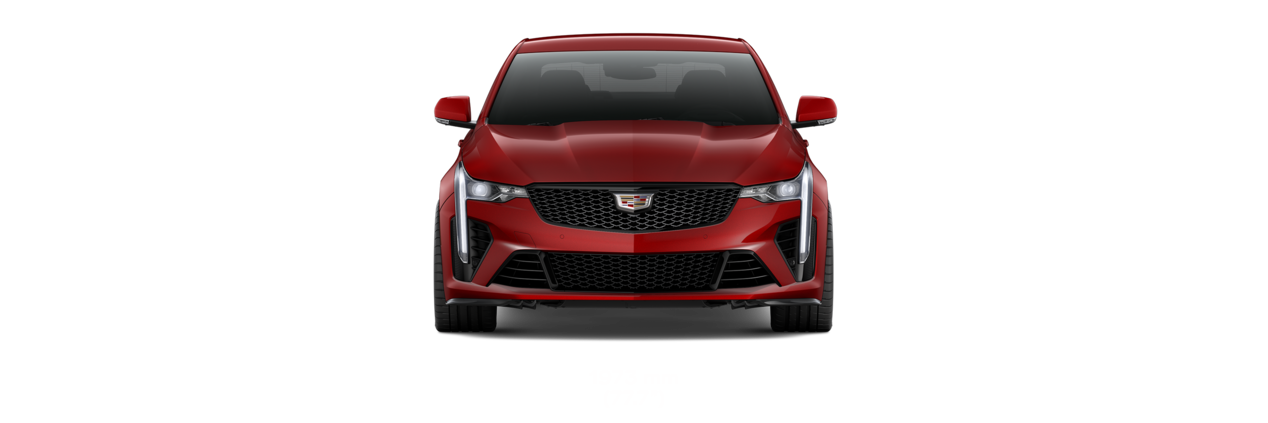 Front view of the 2023 CT4-V Blackwing: Specs.