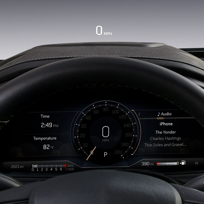   FULL-COLOUR HEAD-UP DISPLAY