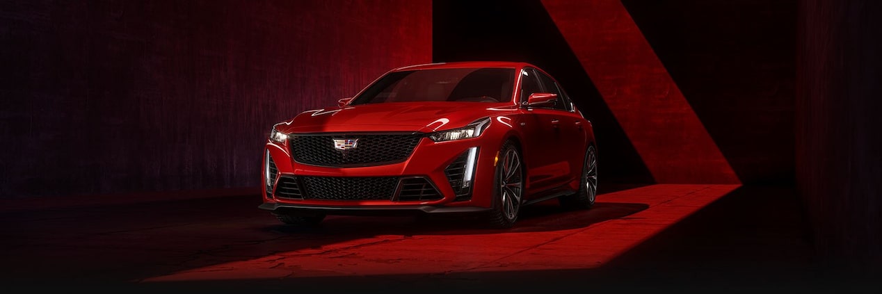 Cadillac CT5-V 2024 en exposition.