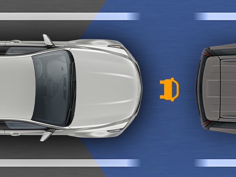 Alerte de prévention de collision de la Cadillac CT5-V 2024.
