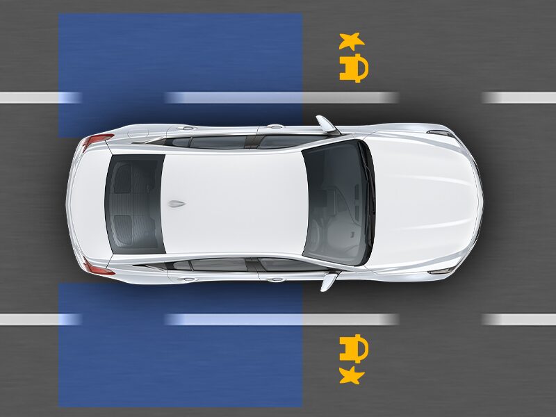 Alerte de changement de voie de la Cadillac CT5-V 2024.
