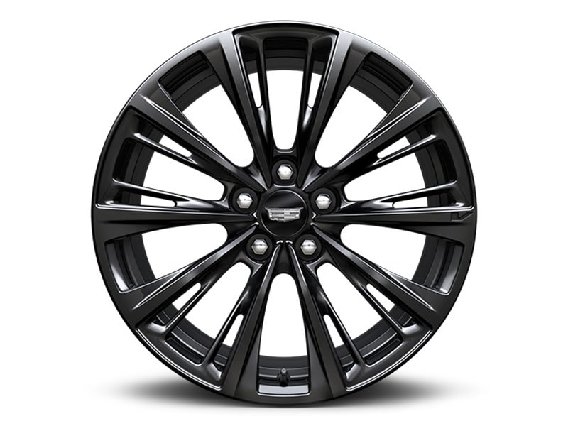 Roue au fini graphite foncé de la Cadillac CT5-V Blackwing 2026.