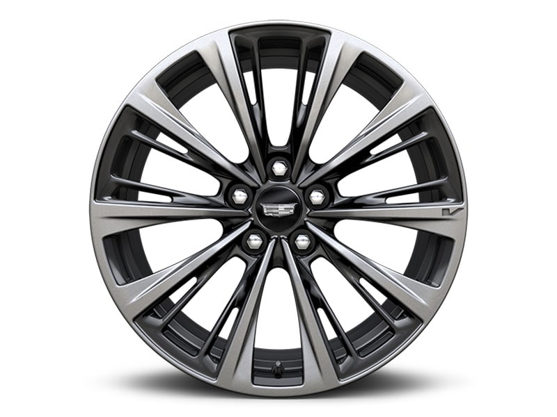 Roue au fini androïde foncé de la Cadillac CT5-V Blackwing 2026.