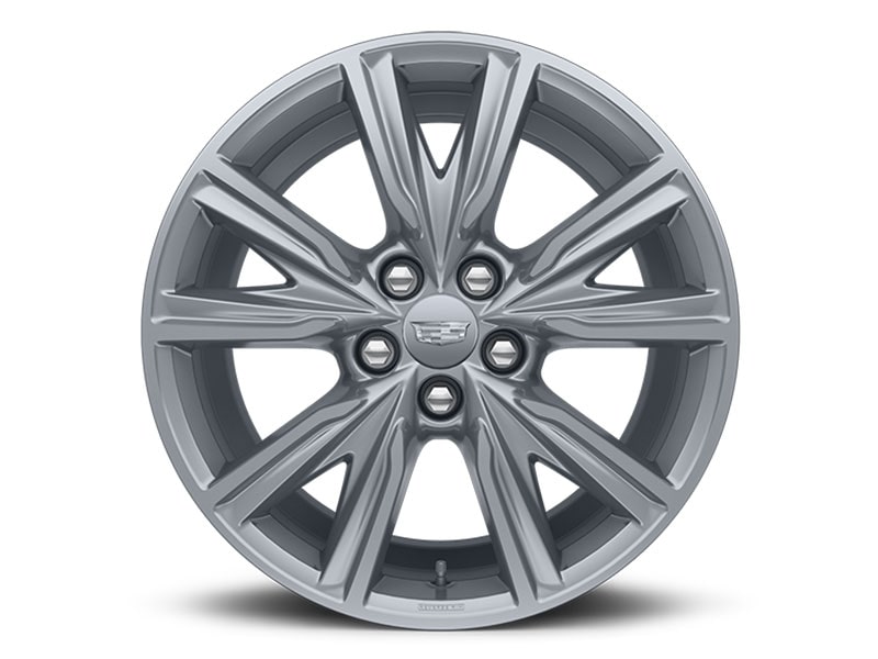 Roue au fini graphite satiné de la Cadillac CT5-V 2026.